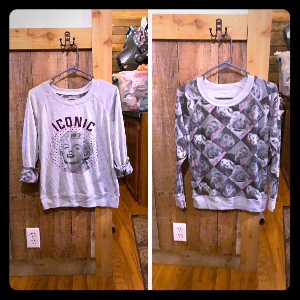 Reversible Iconic Marilyn Monroe Sweatshirt